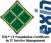 ITIL Foundations v3 Certificate in IT Service Management logo